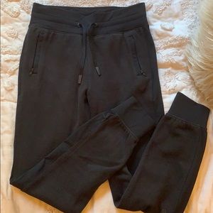 Black Lululemon Joggers - size 4